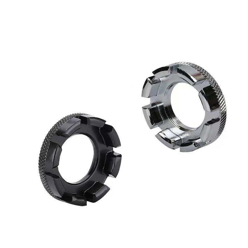 自行车8口轮圈钢丝校正紧条修理钢圈工具山地车辐条扳手编调圈器