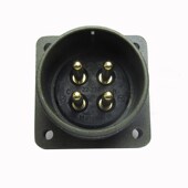 安川伺服电机动力插头插座电源连接器插头18 22P 10S 10P