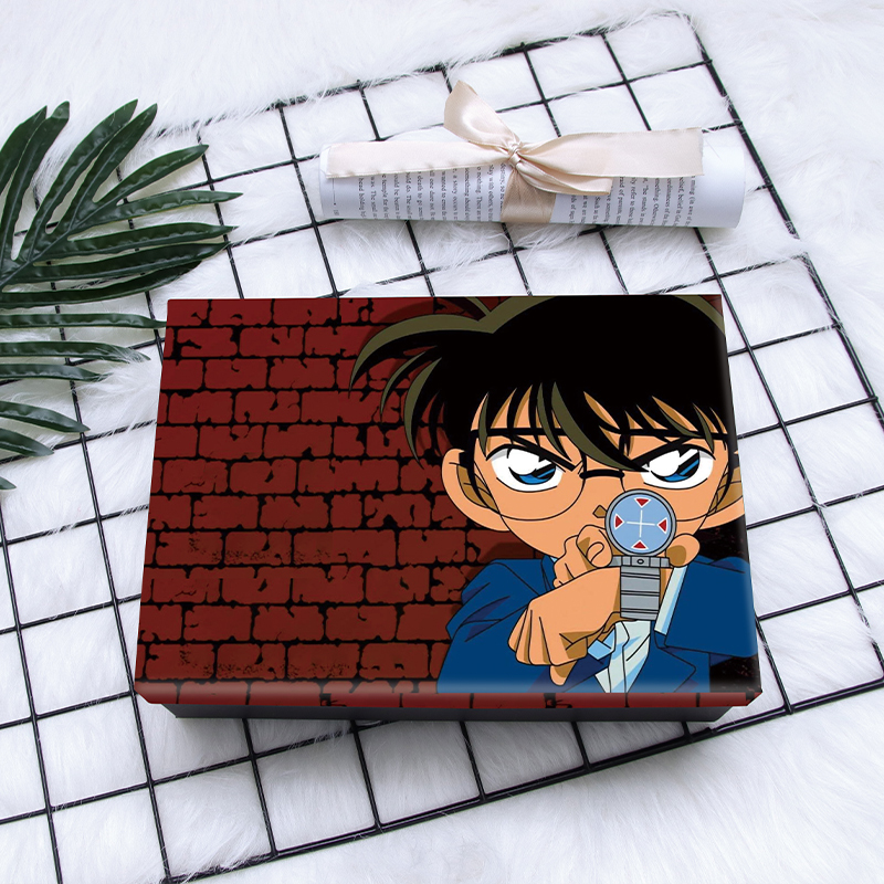 名侦探柯南礼物盒子空盒创意包装盒送男孩朋友老公创意礼品盒