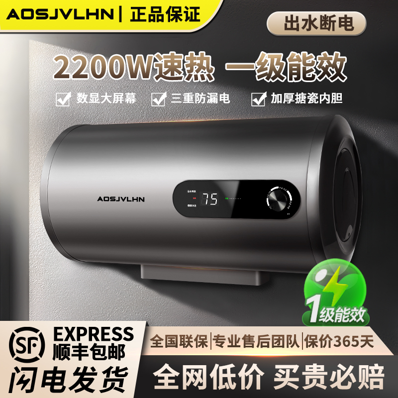 AO史密思电热水器一级能效双胆