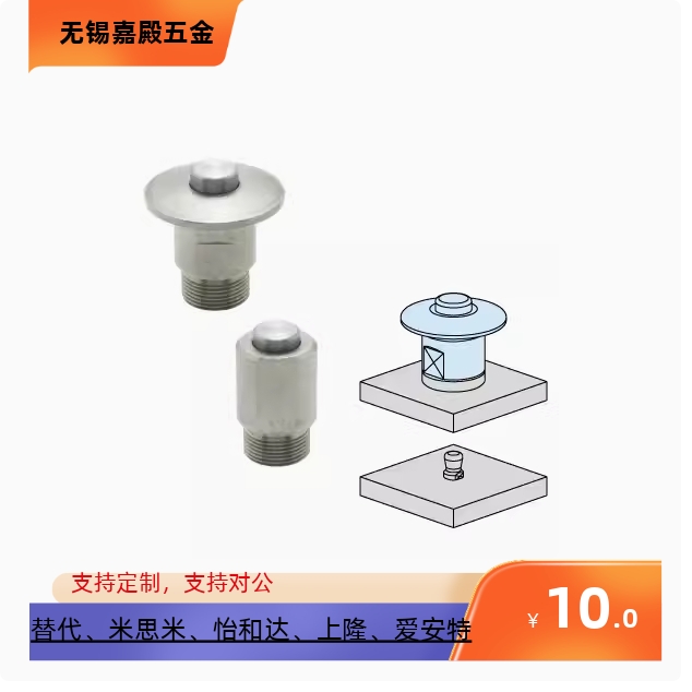 按钮型锁紧器QCBUQCBUS0608/1012-10-16-SUSBLL40/BLL41/42/50