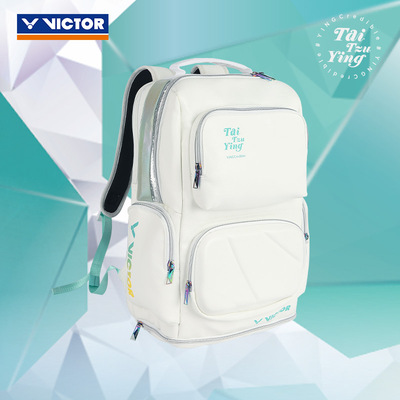 VICTOR威克多羽毛球包戴资颖专属系列时尚双肩背包BR5033TTY