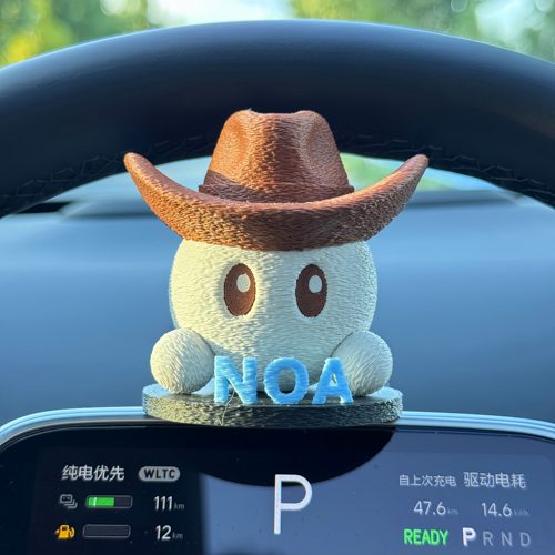 理想NOA摆件L6L7L8L9理想车主VLA智驾先锋中控车内装饰粘贴摆件