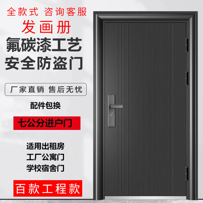 现货工程门超甲级入户门