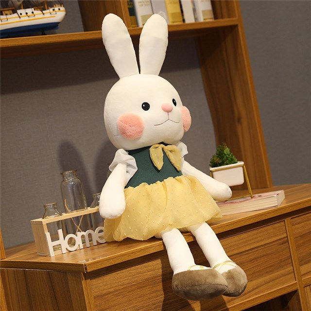 现货45/55/75 cm shy rabbit h y super cute software fil