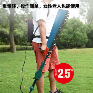迈越充电式园林电动绿篱机篱笆剪茶叶修枝机剪草机茶树绿化修剪机