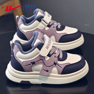 回力童鞋女童冬鞋加绒保暖2025冬季新款大童高颜值儿童二棉运动鞋