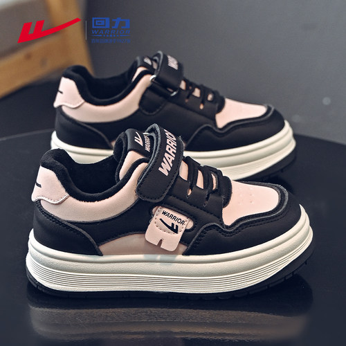 回力童鞋女童二棉鞋加绒加厚保暖冬季2025新款大童运动鞋儿童冬鞋