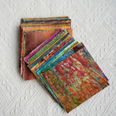 天然植物染布组布块棉布套染扎染棉麻纯棉全棉手工diy布料草木染