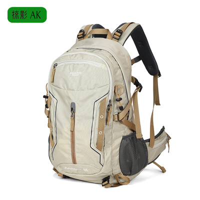 掠影AK户外登山包男款大容量旅行双肩包女轻便运动背包悬浮护脊