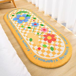 家用进门地毯卧室床边毯卫生间浴室门口防滑脚垫客厅长条地垫