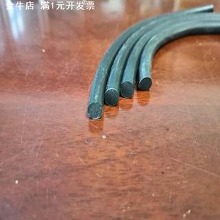 1.5mm 硅胶实心发泡圆条防水防尘耐高温密封条1mm 2mm