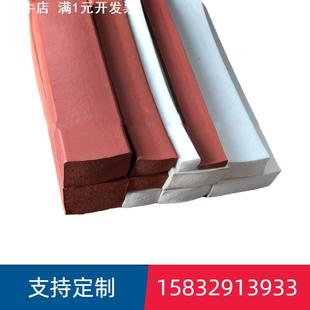 耐高温硅胶海绵发泡条 方形 烘箱烤箱减震防水条 硅胶发泡密封条