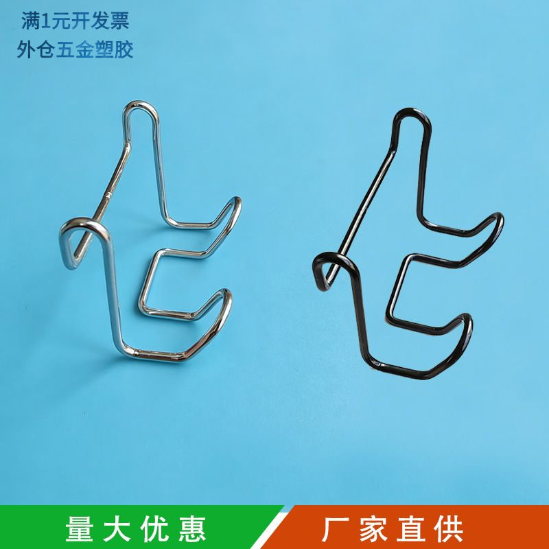 不锈钢双钩角落架挂钩厨房卫生间
