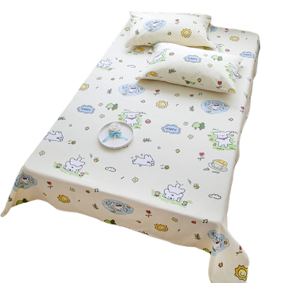 洁梦雅A类纯棉老粗布床单100棉