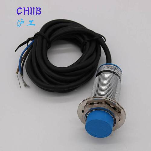 沪工接近开关LJM24M-10N1电感式传感器24V直流三线NPN常开DC6-36V