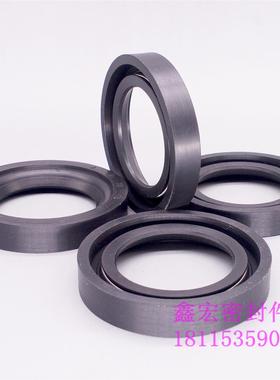 J型橡胶无骨架油封大全260/270*300/310*20旋转主轴承用密封圈件