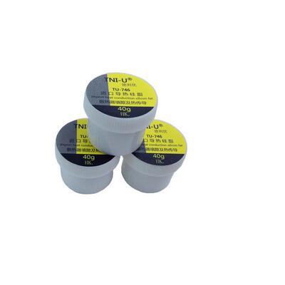 德利优工具电脑导热硅脂 导热硅胶CPU硅膏 白色膏体TU-746