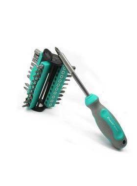 台湾宝工SD-2313 进口30合1三角型收纳起子组螺丝套装螺丝批组