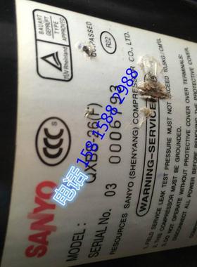 适配全新原装三洋3P变频空调压缩机C-7RB267H03AA与QXBS-26F通用