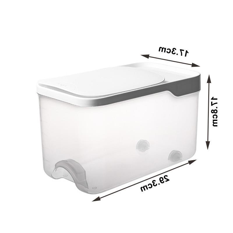 Plastic Rice Bucket Grain Storage Box 5kLg Food Storage Cont