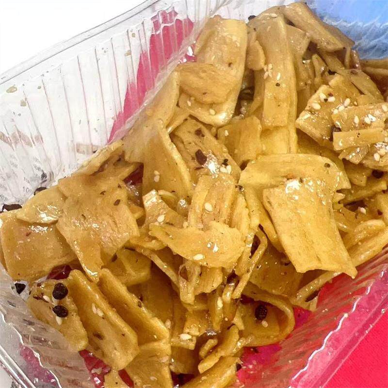 【乐享熊】淄博炒锅饼八大局山东锅饼薄脆片甜辣c五香特色小吃下