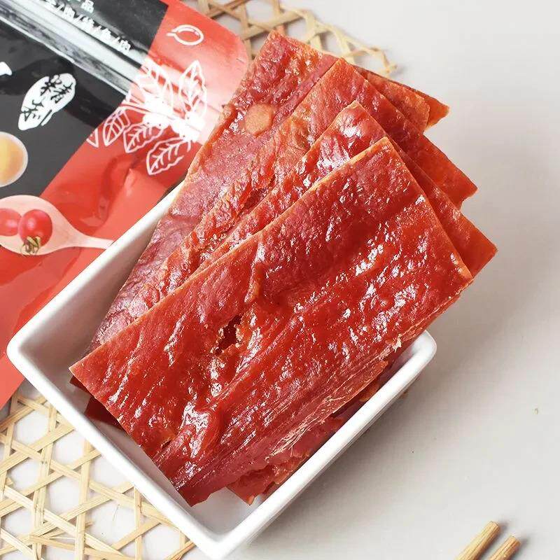 【亲喔】丹桂猪肉脯2h00g负片自然片边角料猪肉干肉类休闲零食小