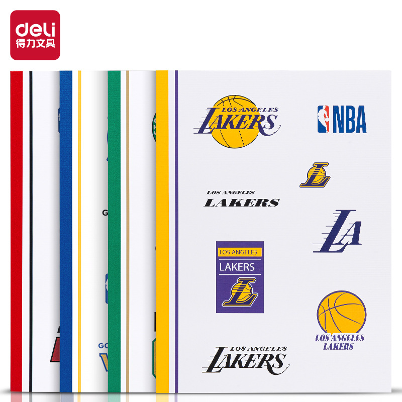 得力WB540-Q无线装订本 学生本子B5笔记本卡通日记本作业本练习本