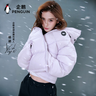 新款 企鹅暖甲户外鹅绒羽绒服男2025冬季 高蓬松外套女 Baby同款