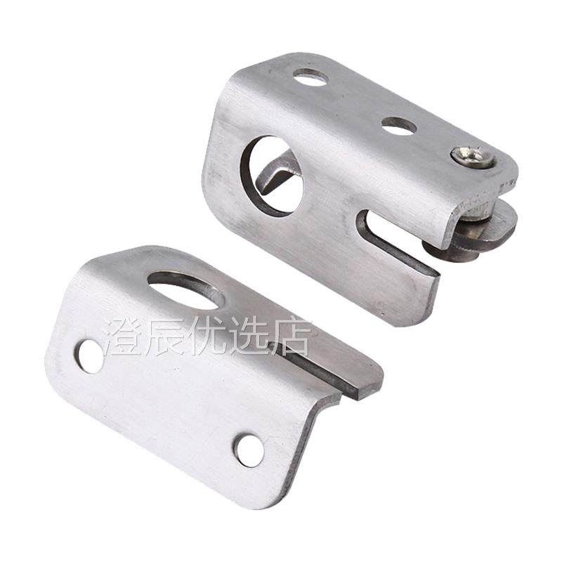 兰顿不锈钢加厚门闩表面装扣锁小柜门锁滑动门锁挂锁防盗左右扣