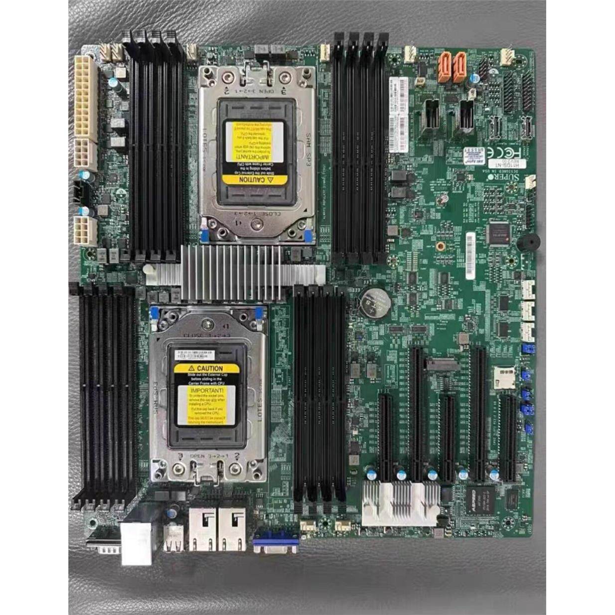超微H11DSI-NT 双路伺服器主板 V2.0 支持EPYC7001/7002系列