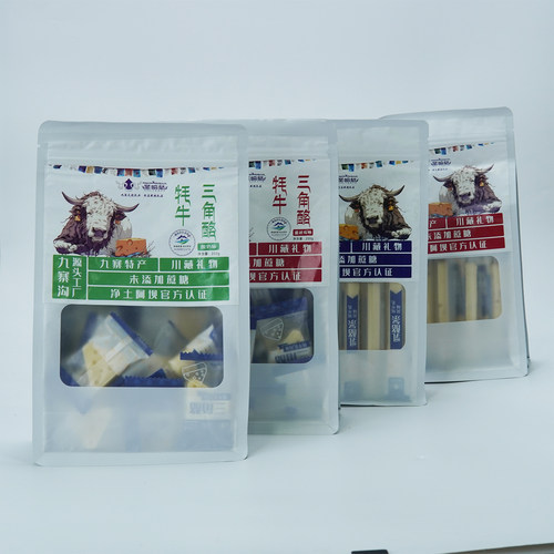 阿坝九寨沟特产牦牛奶条250g零食