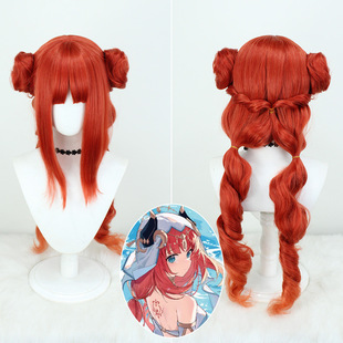 原神 妮露 莎邦之息 cosplay假发分体发包造型款长发头发发型