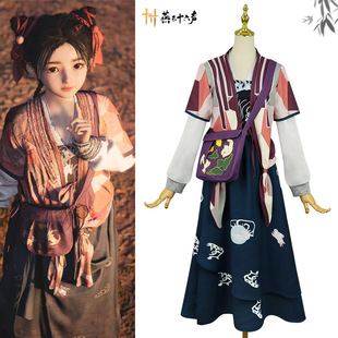 燕云十六声cos少东家跟班周红线cos服摇红女侠cosplay古风汉服装