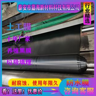 家现货防渗土工膜 鱼塘养厂殖聚BXN乙烯复膜合膜ECBE工VA防水板土