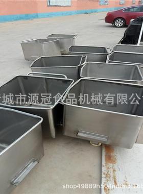 车07690L3钢04不锈小料车 食品周转料车 料斗肉料2车肉馅车厂家