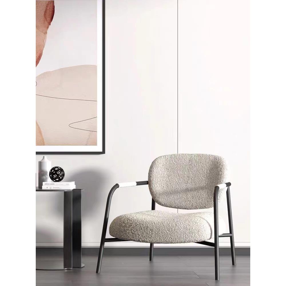 设师沙发椅欧子单椅客厅懒人极简y-009单人椅子北现代简约阳计台