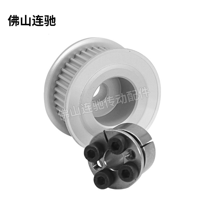 现货速发免键式胀紧套同步带轮6S5M100-150 200 250 F型 E型S5M6
