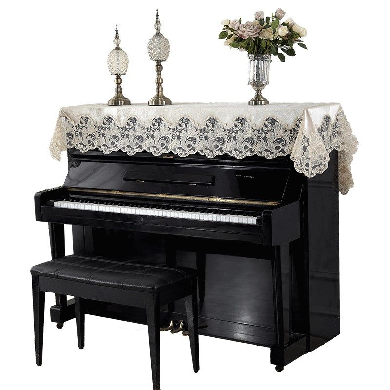 快速发货现代简约钢n琴罩半罩韩国蕾丝钢琴布欧式钢琴套公主风白,居家布艺,钢琴罩,淘宝优惠券,粉丝福利购,淘宝优惠卷