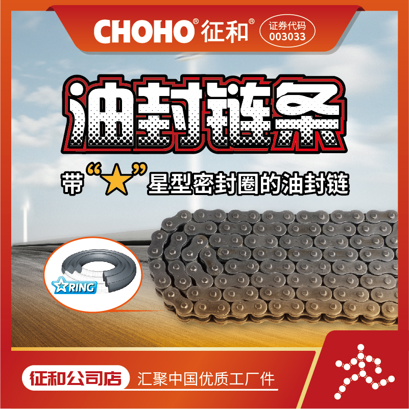 现货速发征和油封链条520/525/50SX2适用春风大排量摩托车