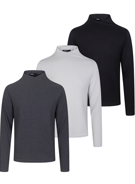 Succinct“晓2.0”交替小高领弹力修身保暖亲肤拇秋冬长袖上衣