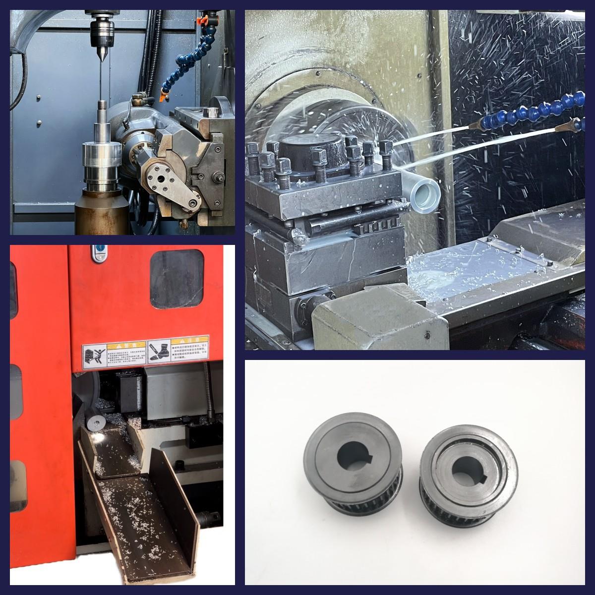 青岛厂热销滚齿精密制 536支持作 铝制5M8M 14M H XH同步带家轮