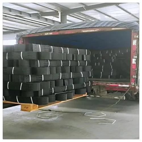 定制土工格室732河路基道护坡用蜂巢焊成接可 拉网状高强片材