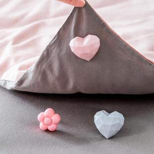 厂家升级版 被子固定器简约防跑被钉家用订被罩被套角床单夹扣