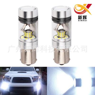 汽车LED转向灯1157BA15S1156100W20led大功率倒车灯刹车灯