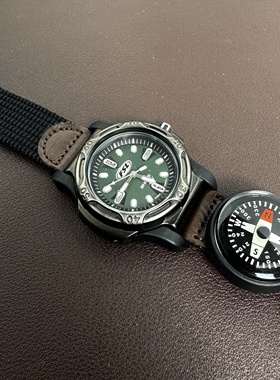 Awateoftime浪费时间中古石英手表运动小众时尚复古休闲运动手表