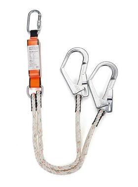 梅思轻巧星吸震绳双腿10212148双钩缓安冲安安绳高空全全带102121