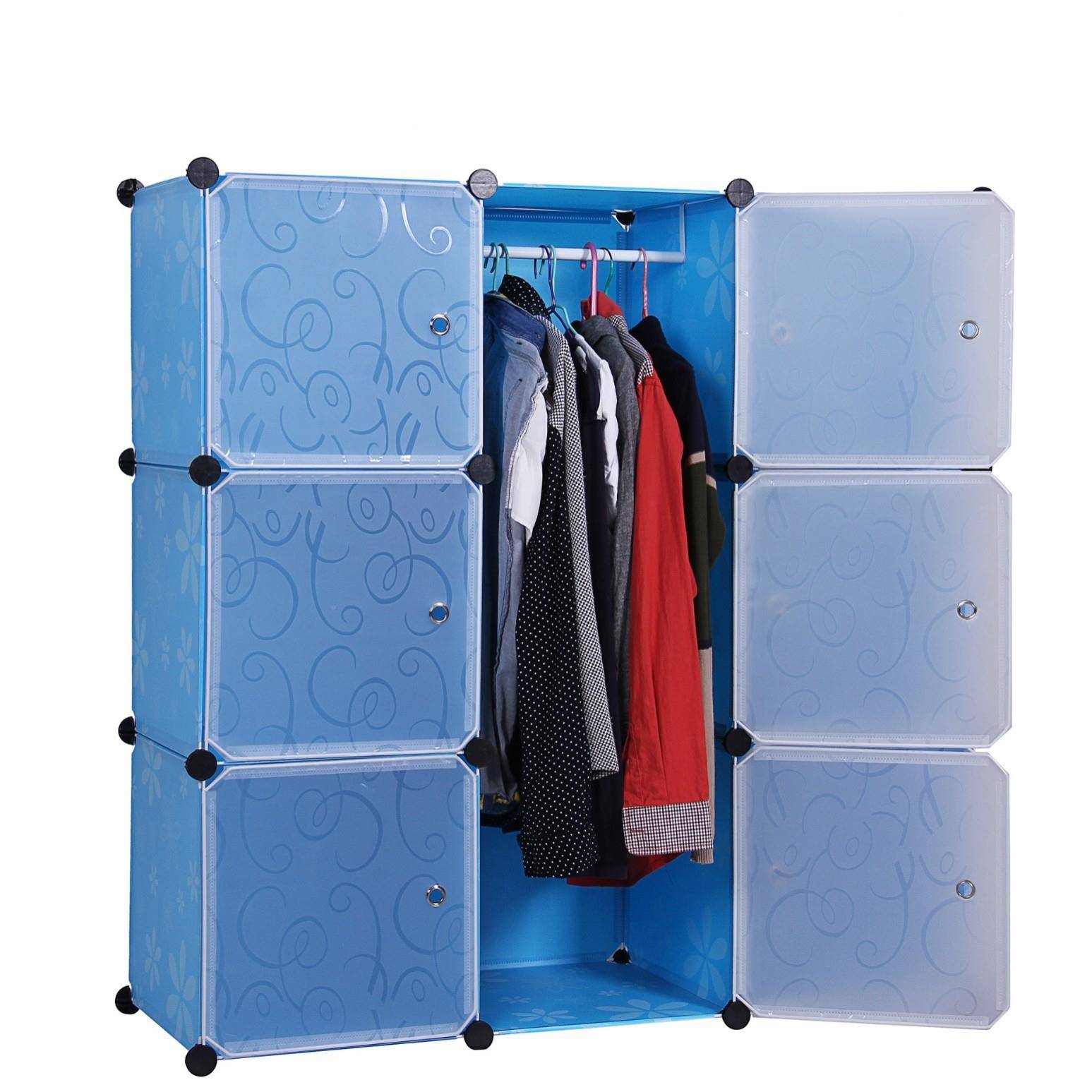 约美观组合折衣橱量创意简组装大KT-47013叠容收纳衣柜