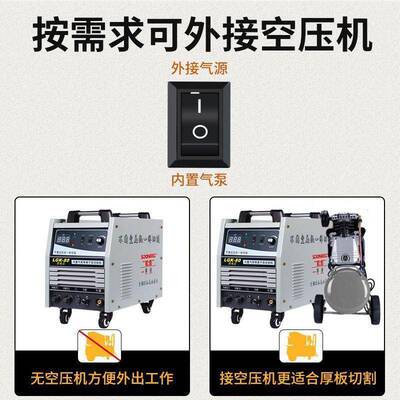 置德国两用0vv工三业级内22380相电LGK内置焊小气型等离子切割机
