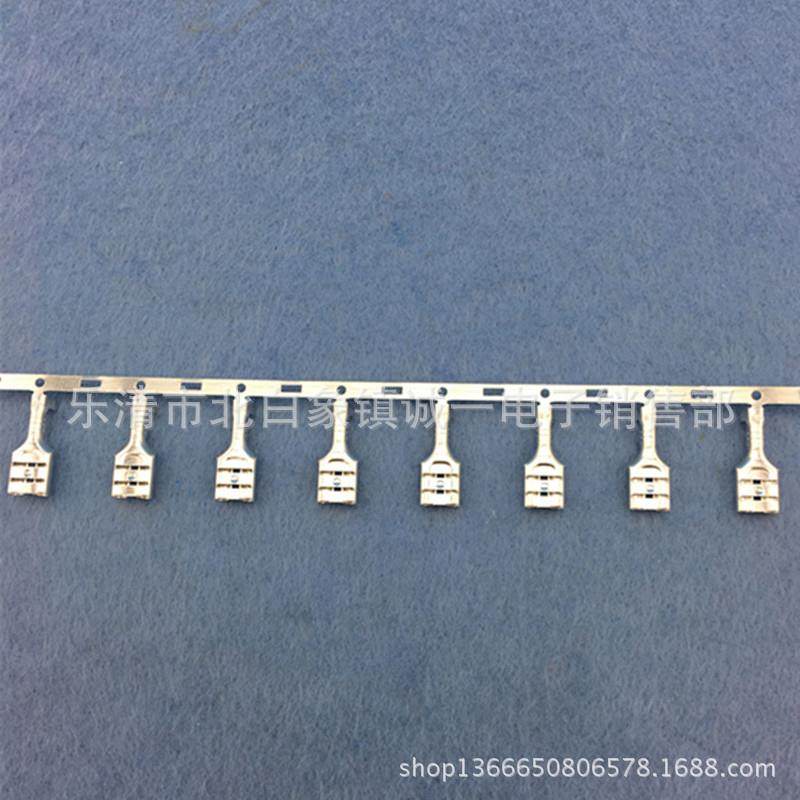 6.3横带插线簧250型连带插簧端子接端子RNPDJ622-D.325600只/卷